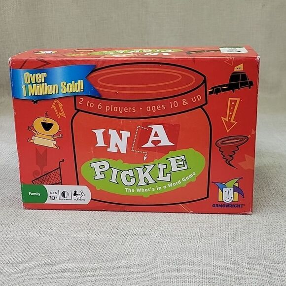 In A Pickle Game 2010 Gamewright The What's in a Word Family Game - Picture 1 of 6